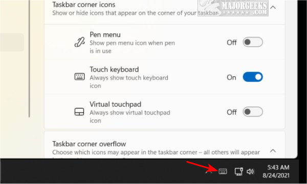 How to Enable or Disable the Touch Keyboard on Windows.